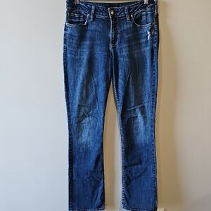 Silver Suki 32x33 Slim Boot Cut Jeans
